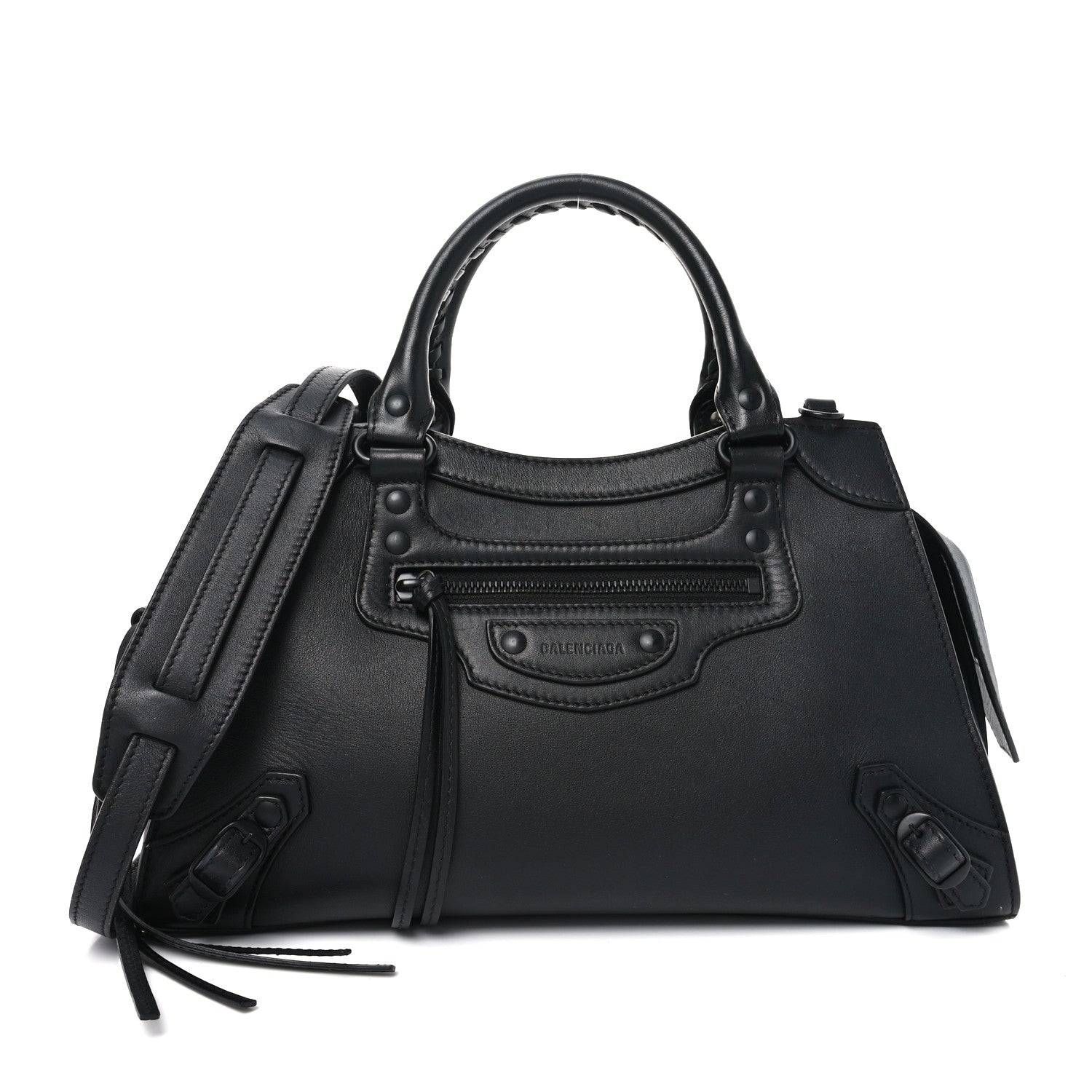 Balenciaga Smooth Calfskin Neo Classic Black Hardware S City Black 1 of 9