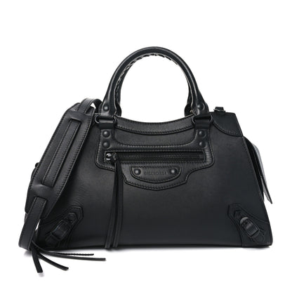 Balenciaga Smooth Calfskin Neo Classic Black Hardware S City Black 1 of 9