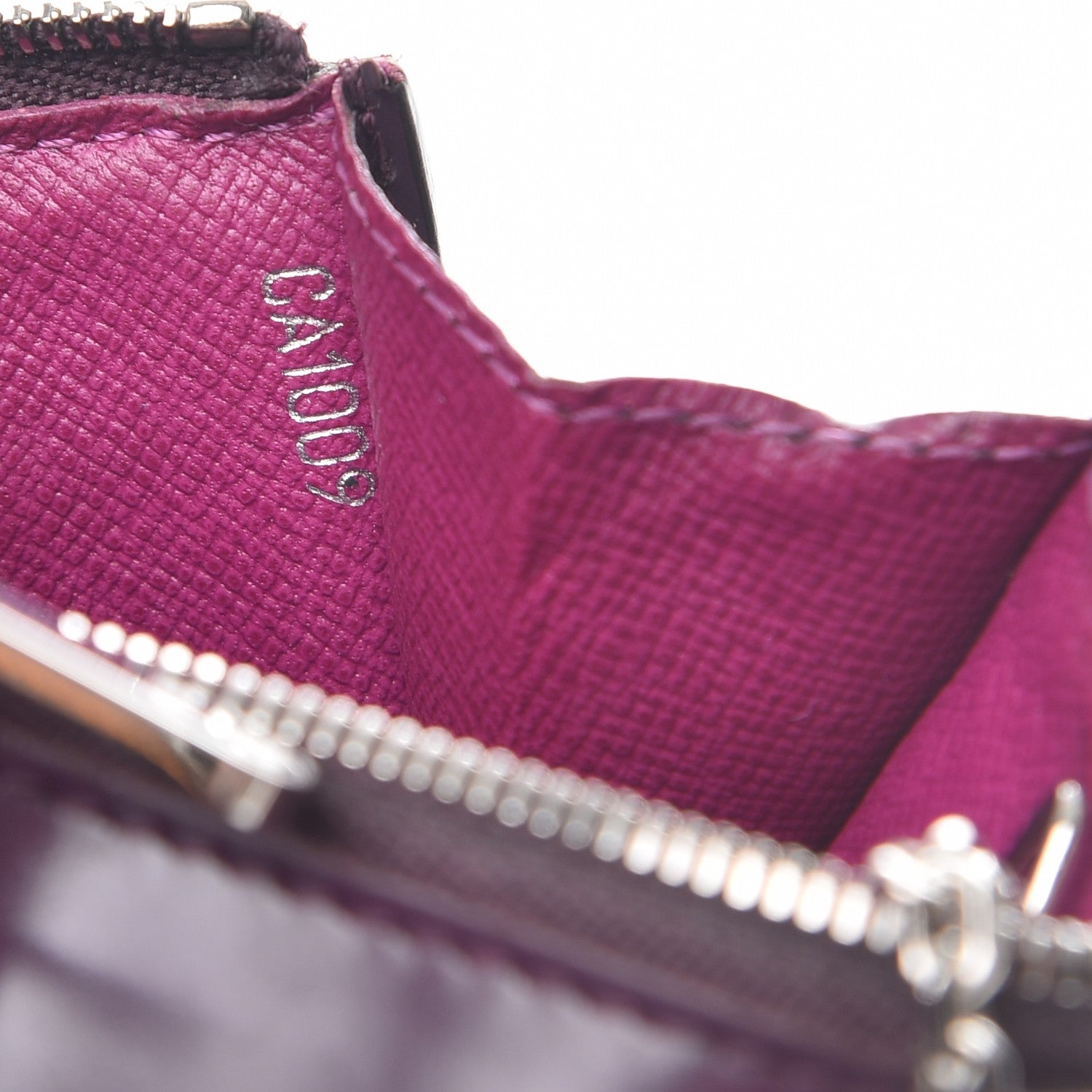 Louis Vuitton Epi Key Pouch Cassis 7 of 8