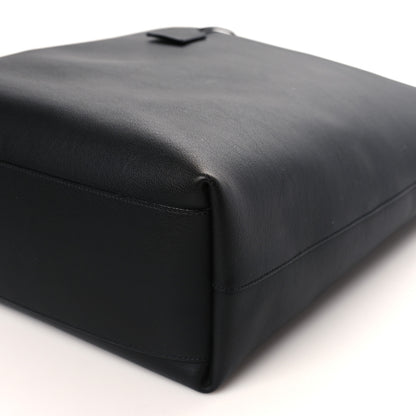 Saint Laurent Calfskin Medium Shopping Tote Black 10 of 11