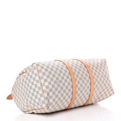 Louis Vuitton Damier Azur Keepall 50 4 of 15