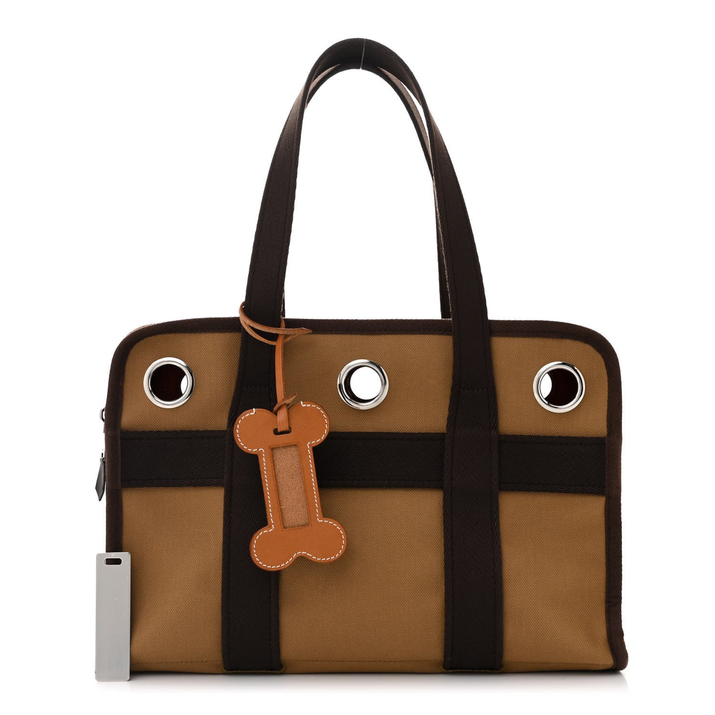 Polyamide Cotton Carrying Dog Bag Fauve Feu
