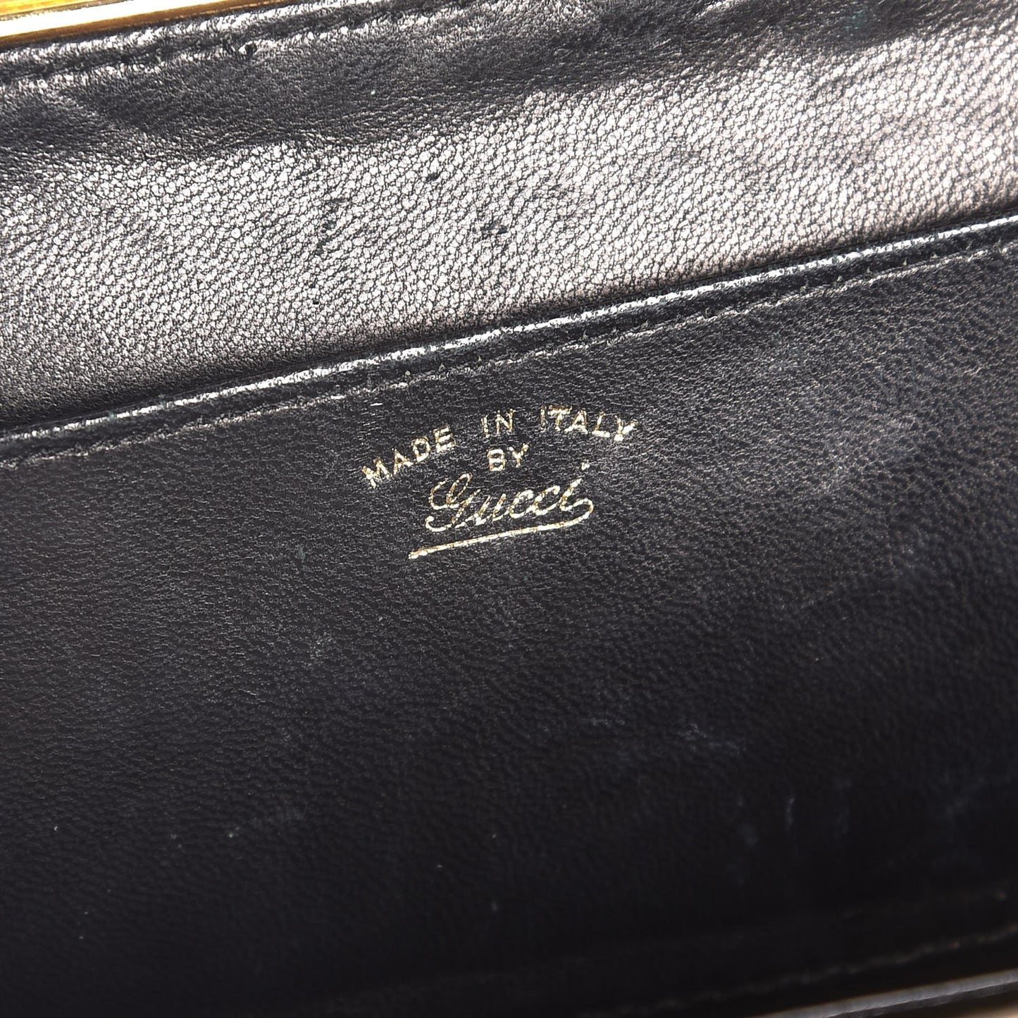 Lizard Box Clutch Black