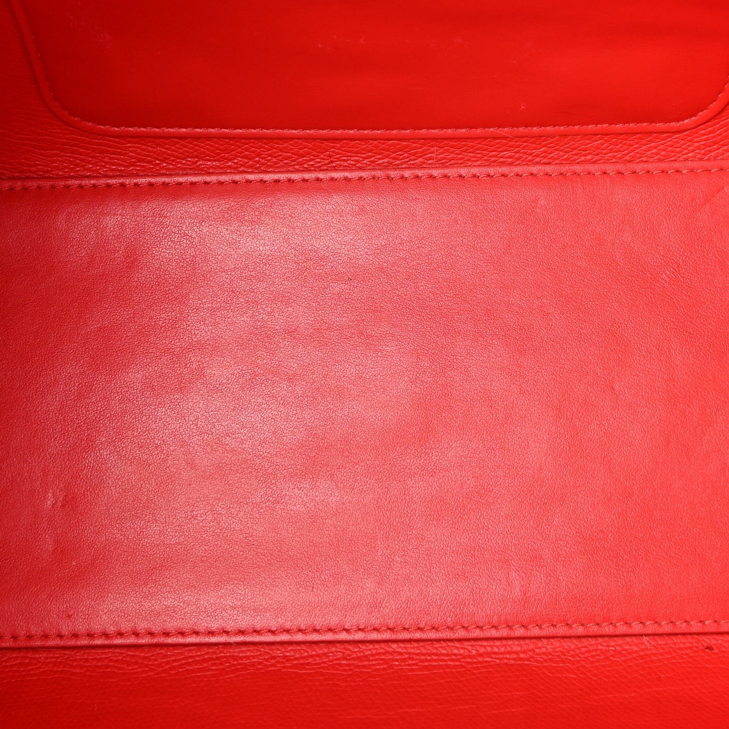 Crocodile Embossed Calfskin Spiked Small Cabarock Shopper Tote Red