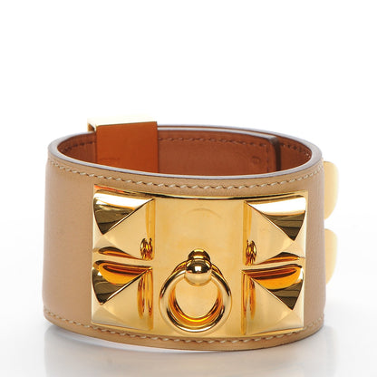 Hermes Swift Collier de Chien CDC Bracelet S Sable 3 of 9