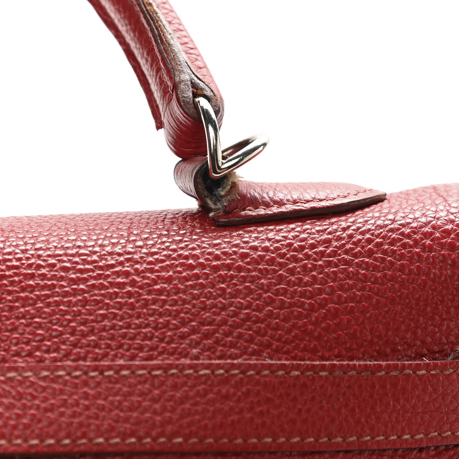 Hermes Togo Kelly Retourne 35 Rouge Garance 11 of 23