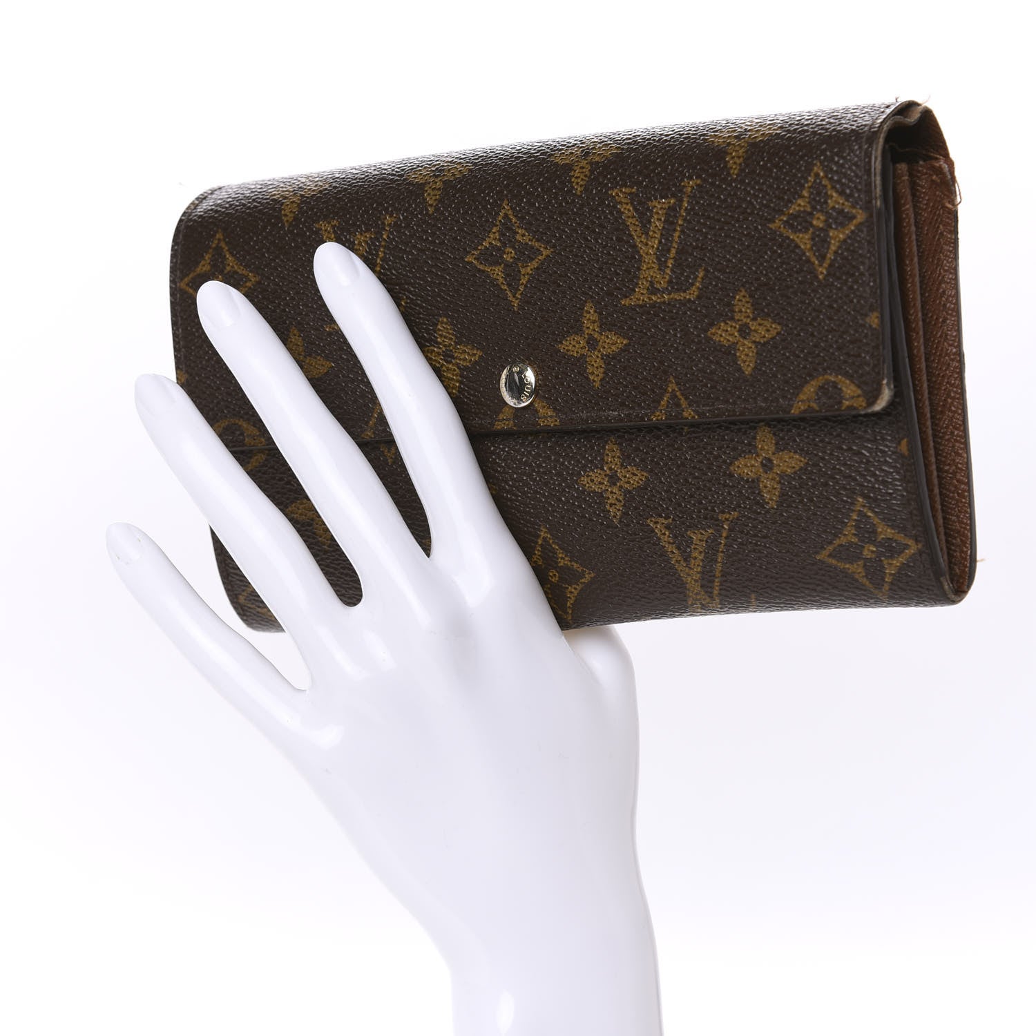 Louis Vuitton Monogram Sarah Wallet 2 of 13