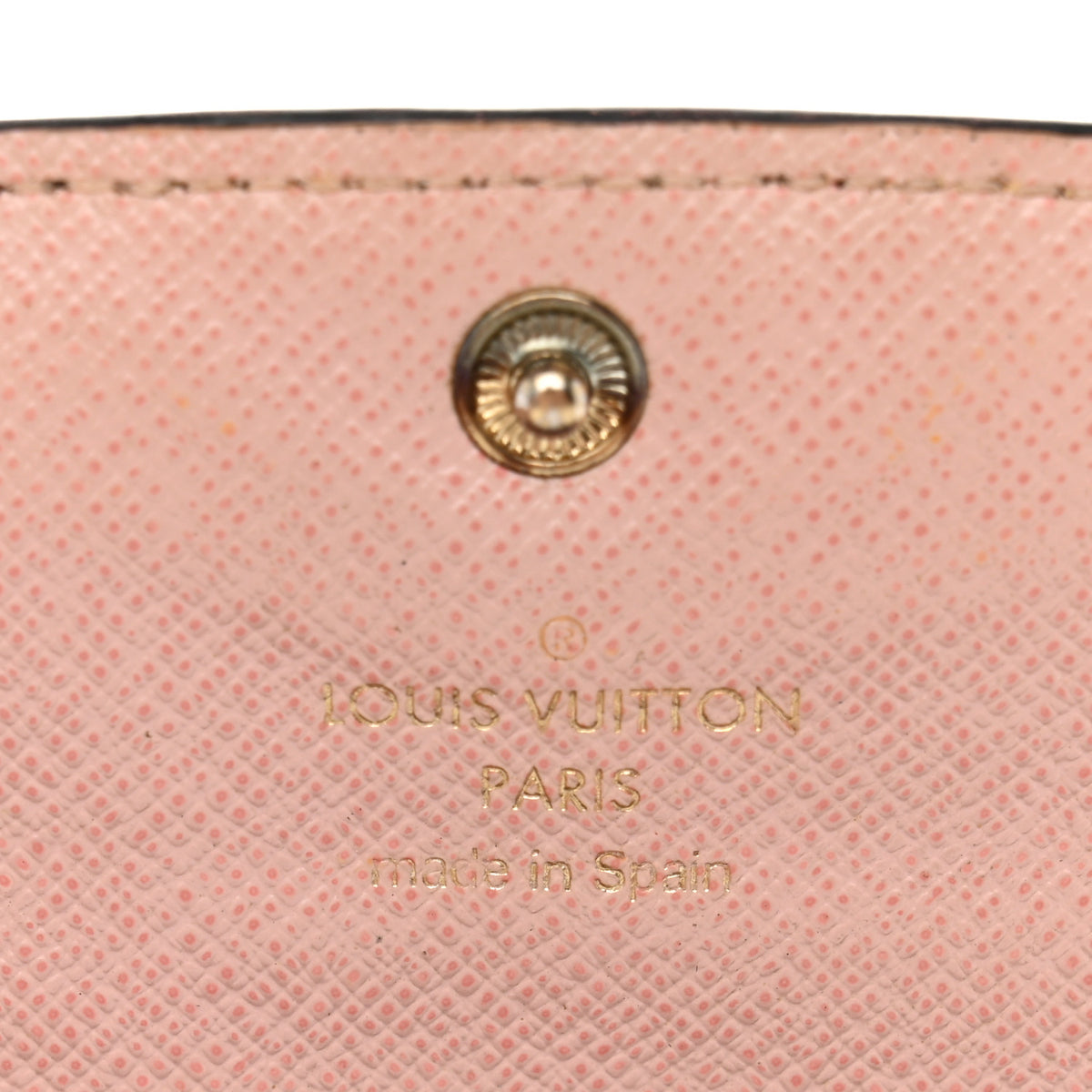 Monogram Emilie Wallet Rose Ballerine