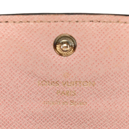 Louis Vuitton Monogram Emilie Wallet Rose Ballerine 6 of 10