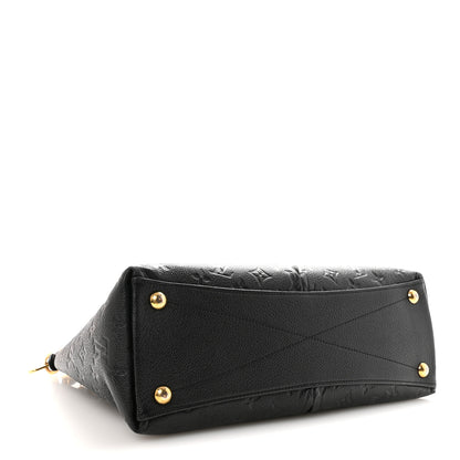 Louis Vuitton Empreinte V Tote MM Black 4 of 9