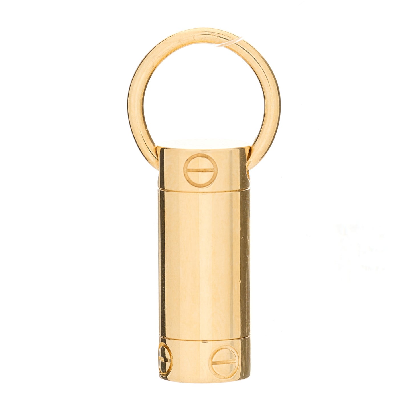 18K Yellow Gold LOVE Charm Pendant
