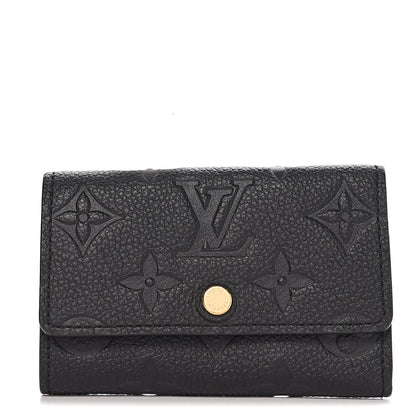 Louis Vuitton Empreinte Multicles 6 Key Holder Black 1 of 6