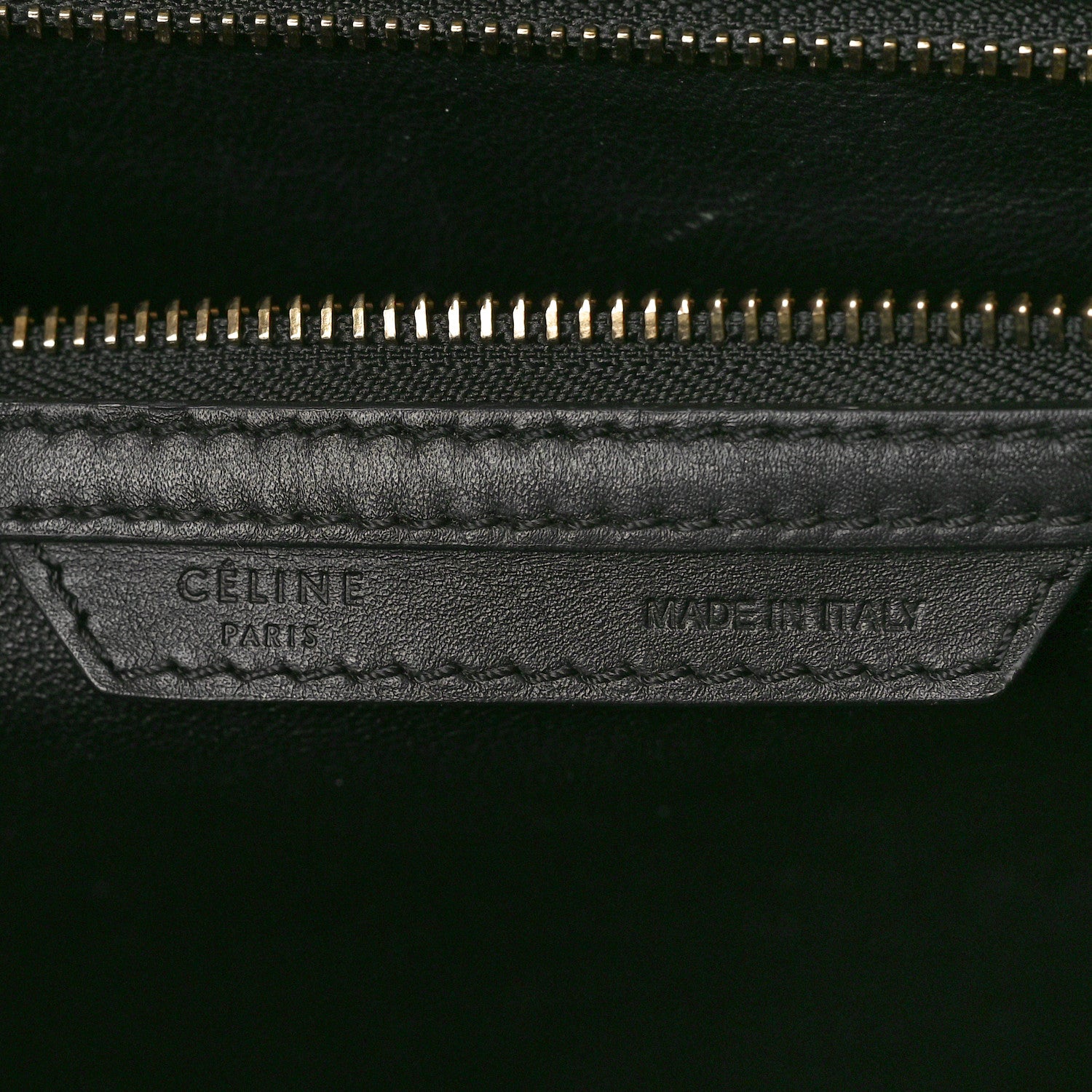 Celine Smooth Calfskin Mini Luggage Black 6 of 14
