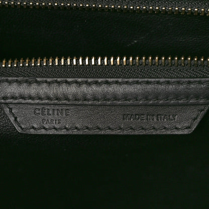 Celine Smooth Calfskin Mini Luggage Black 6 of 14