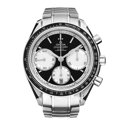 Omega Stainless Steel 40mm Speedmaster Racing Co-Axial Chronograph Automatic Watch Black 326.30.40.50.01.002 1 of 7