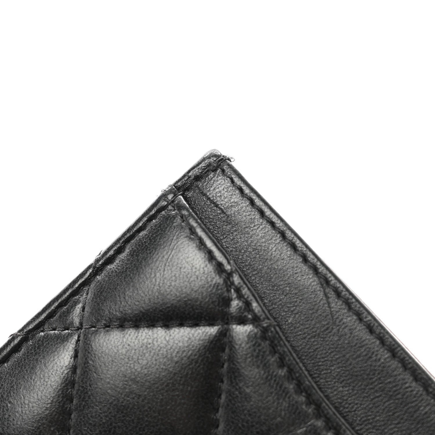Chanel Lambskin Quilted Card Holder Black 10 of 10