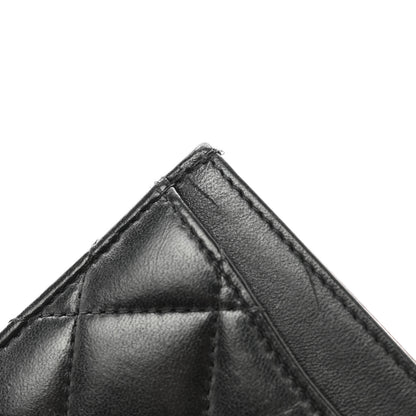 Chanel Lambskin Quilted Card Holder Black 10 of 10