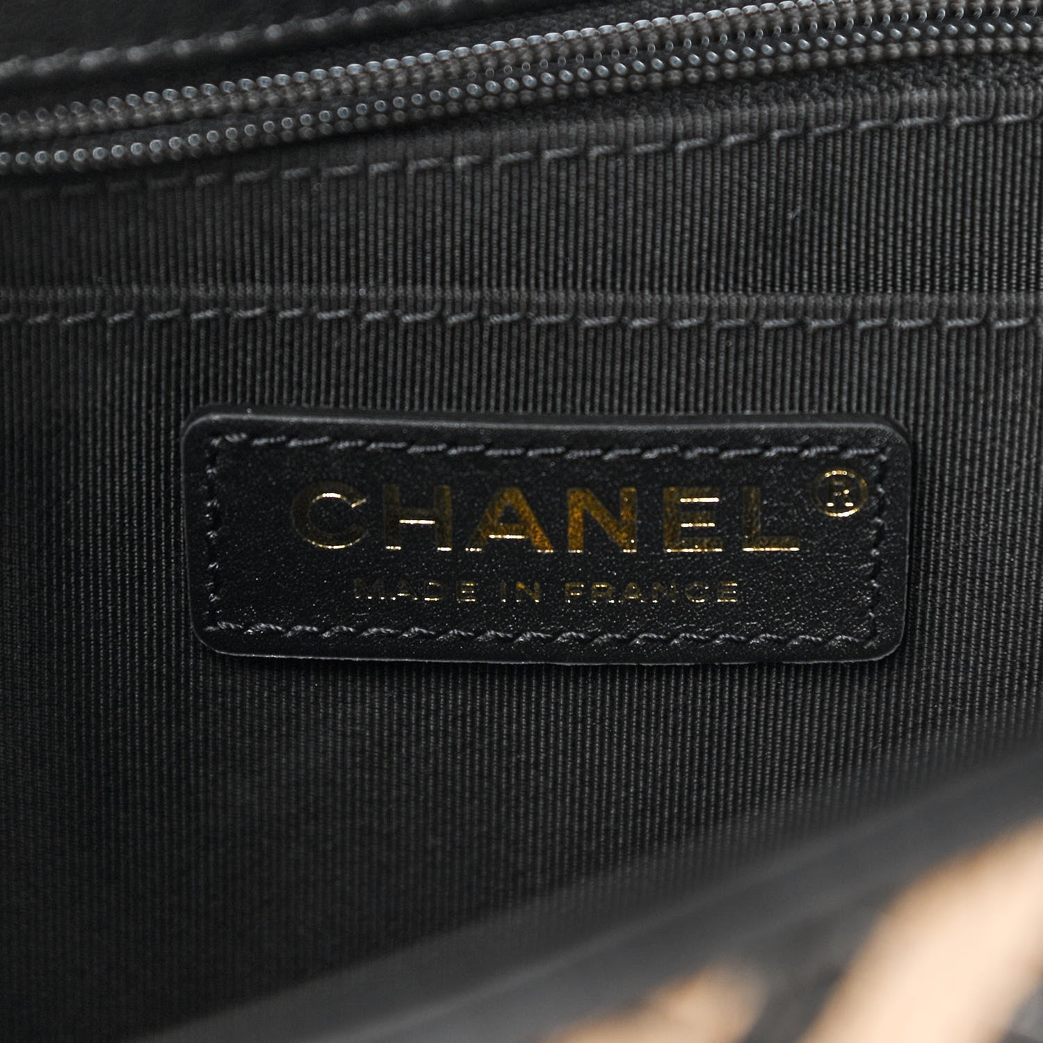 Chanel Raffia Jute Striped Medium Single Flap Black Beige 6 of 12