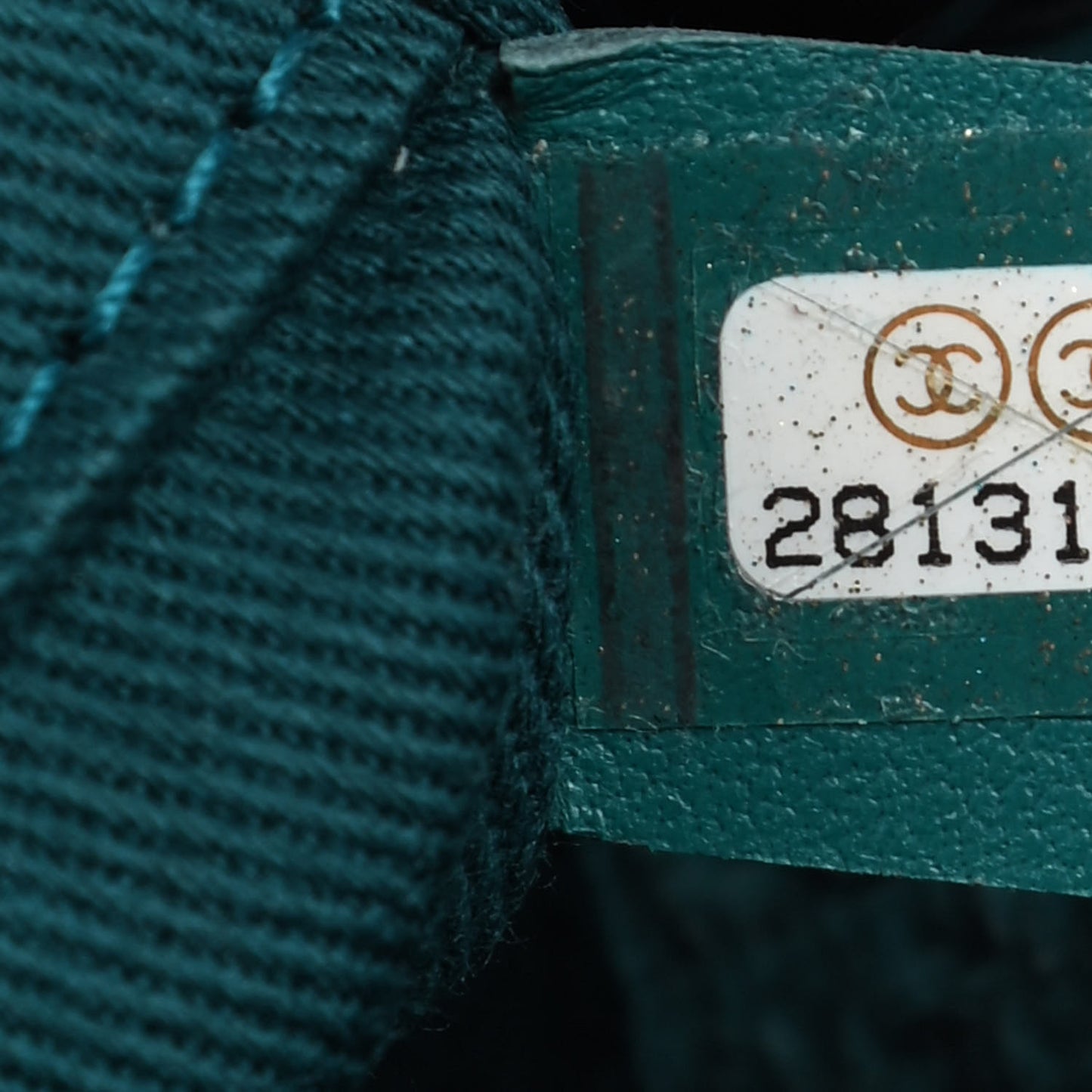 Lurex Boucle Small Deauville Tote Turquoise