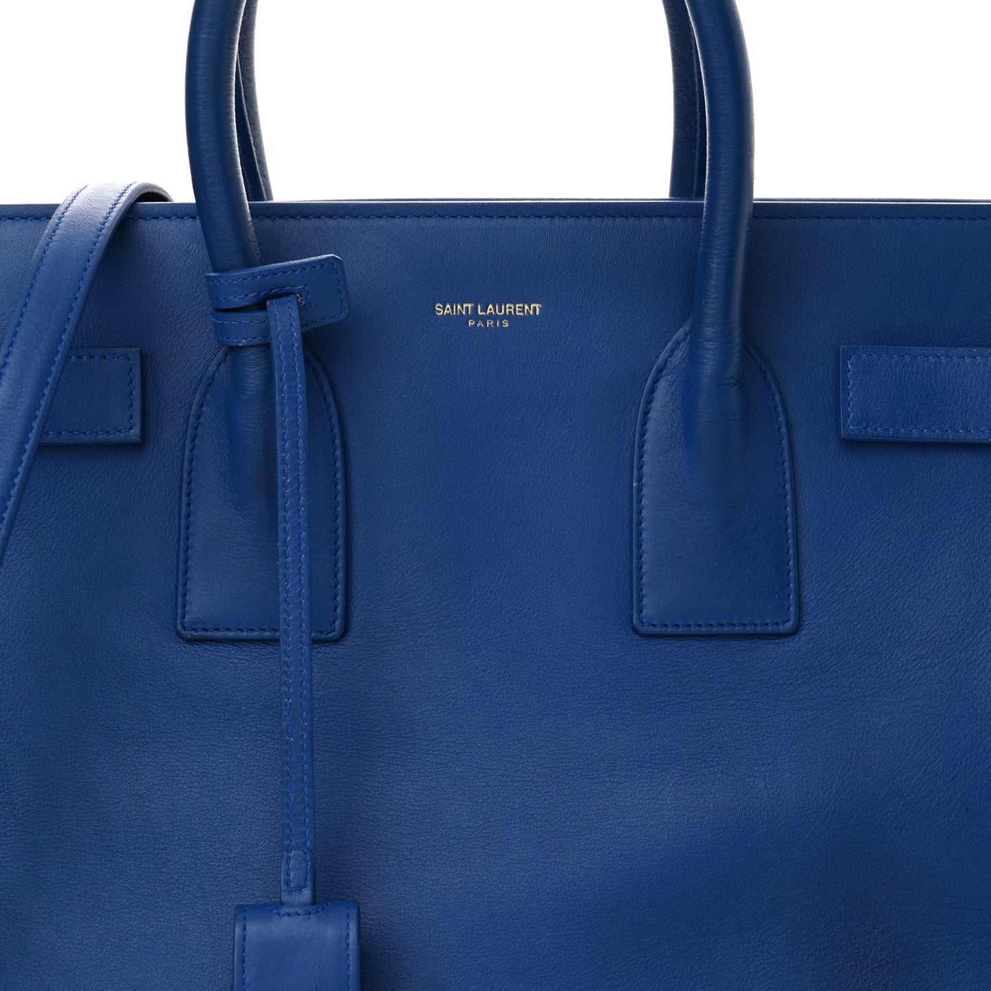 Calfskin Small Sac De Jour Blue Majorelle