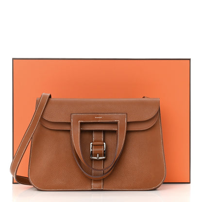 Hermes Barenia Faubourg Halzan 31 Fauve 11 of 11