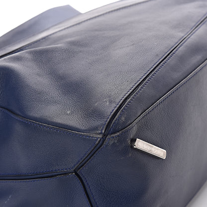 Loewe Calfskin Large Puzzle Bag Deep Blue 9 of 10