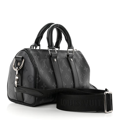 Louis Vuitton Reverse Monogram Eclipse Keepall Bandouliere 25 3 of 10
