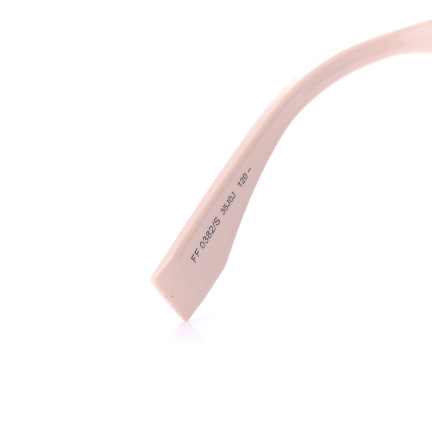 Fendi Mirrored Crystal Embellished FFreedom Shield Sunglasses FF 0382/S Pink 5 of 7