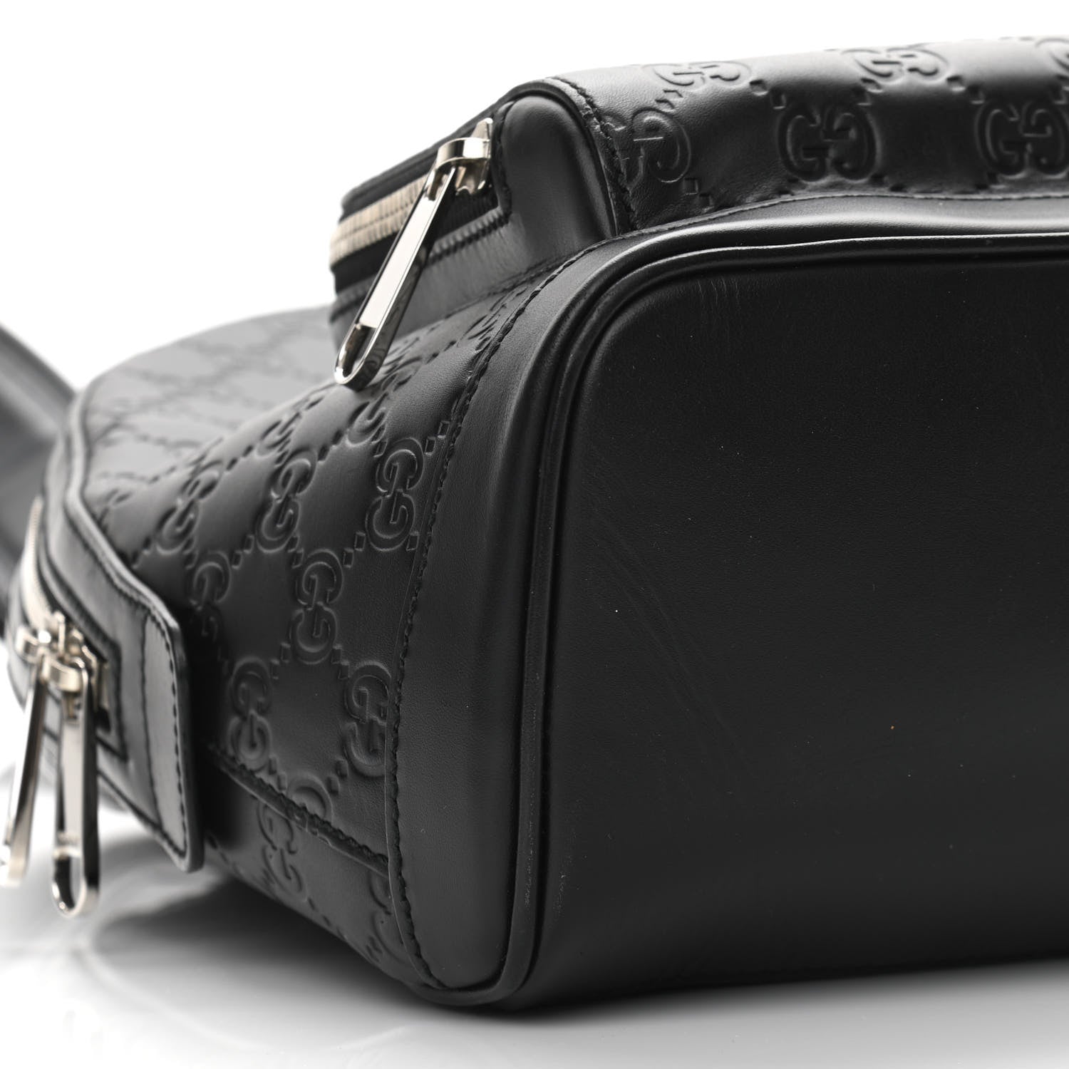 Gucci Guccissima Signature Small Day Backpack Black 9 of 12