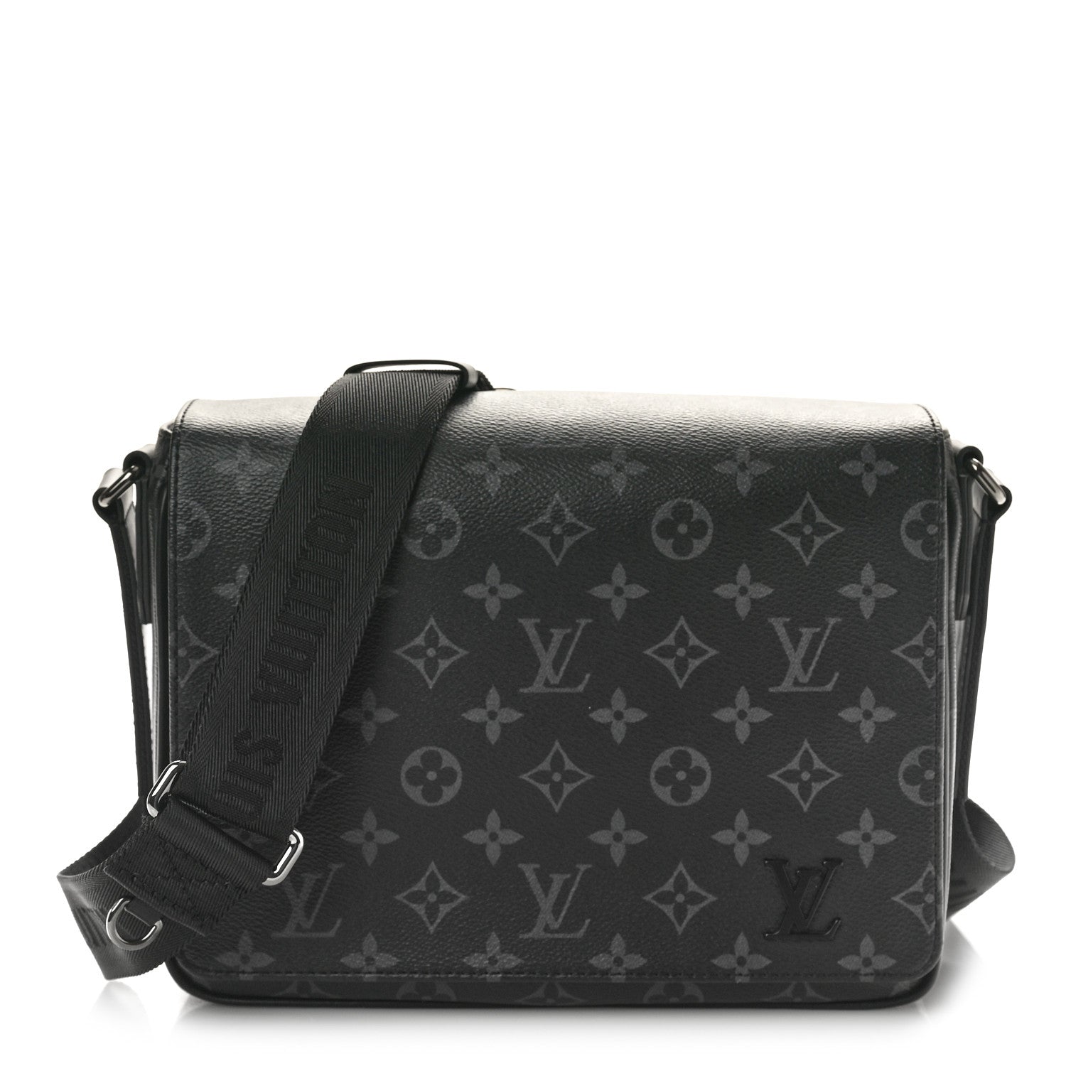 Louis Vuitton Monogram Eclipse District PM Black 1 of 9