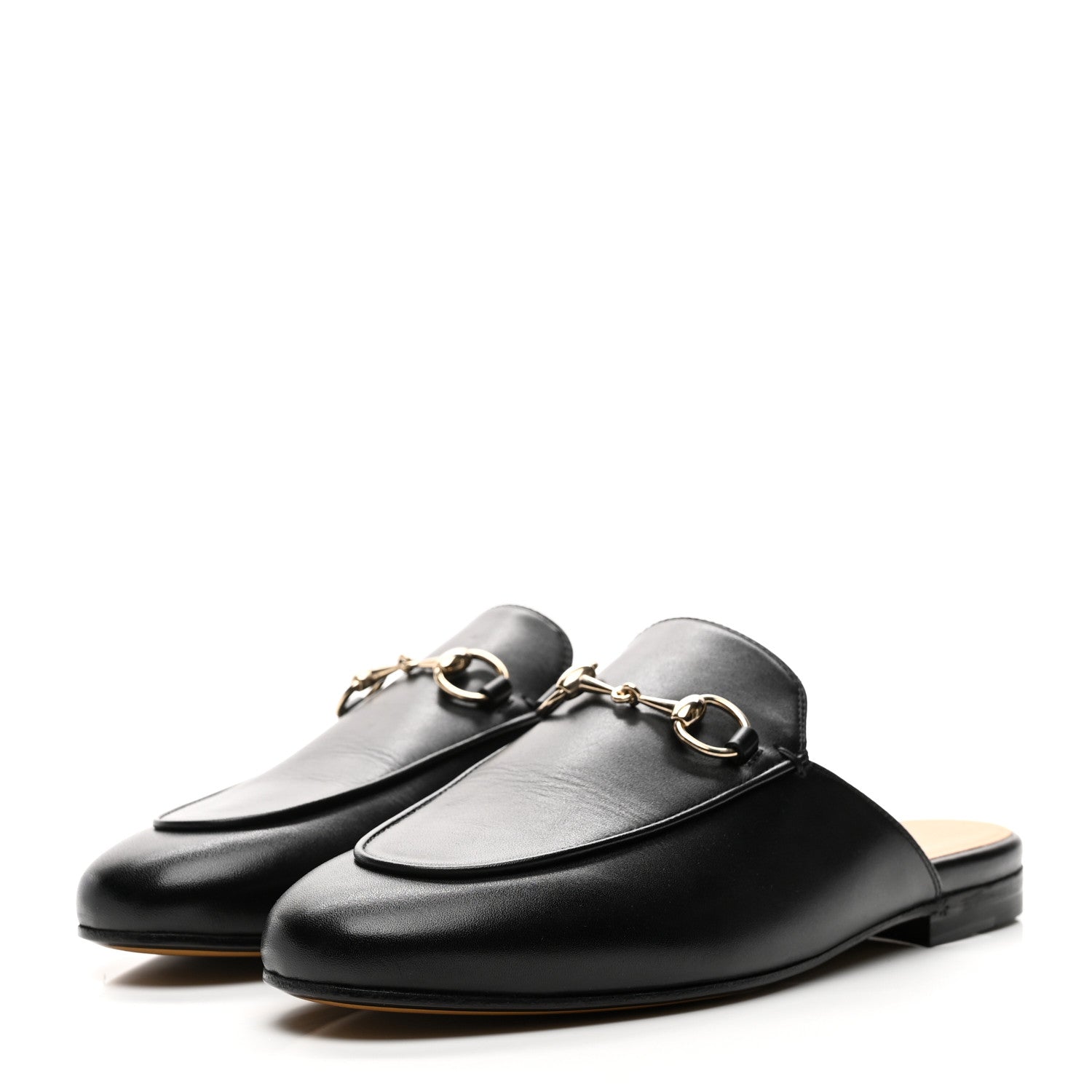 Gucci Calfskin Womens Princetown Slippers 36 Black 4 of 11