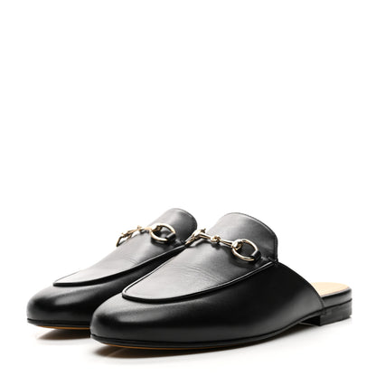 Gucci Calfskin Womens Princetown Slippers 36 Black 4 of 11