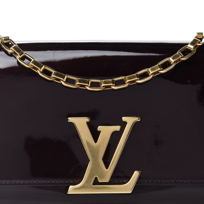 Louis Vuitton Patent Chain Louise GM Amarante 10 of 10