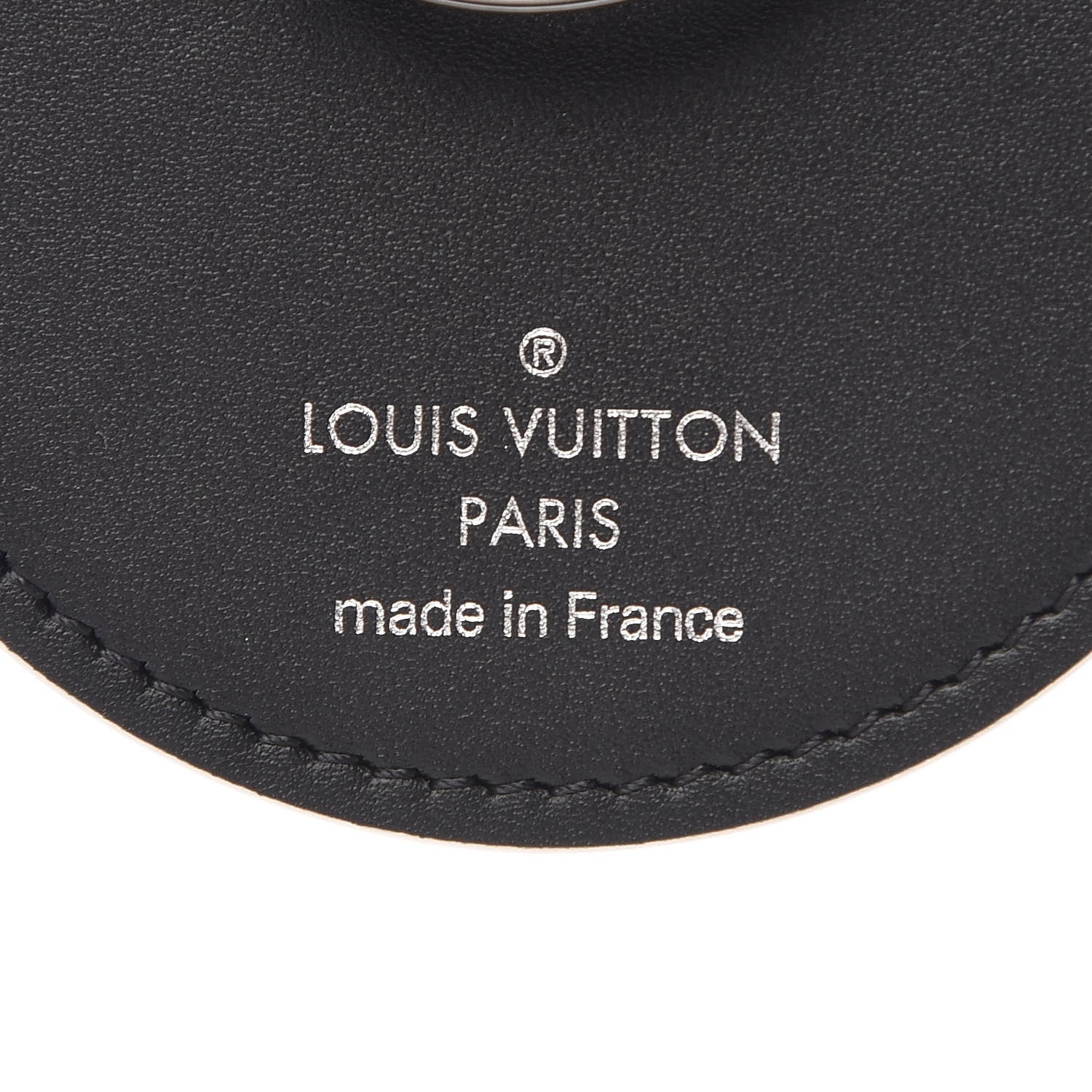 Louis Vuitton Monogram Eclipse Illustre Vivienne Bag Charm Key Holder Black 3 of 4