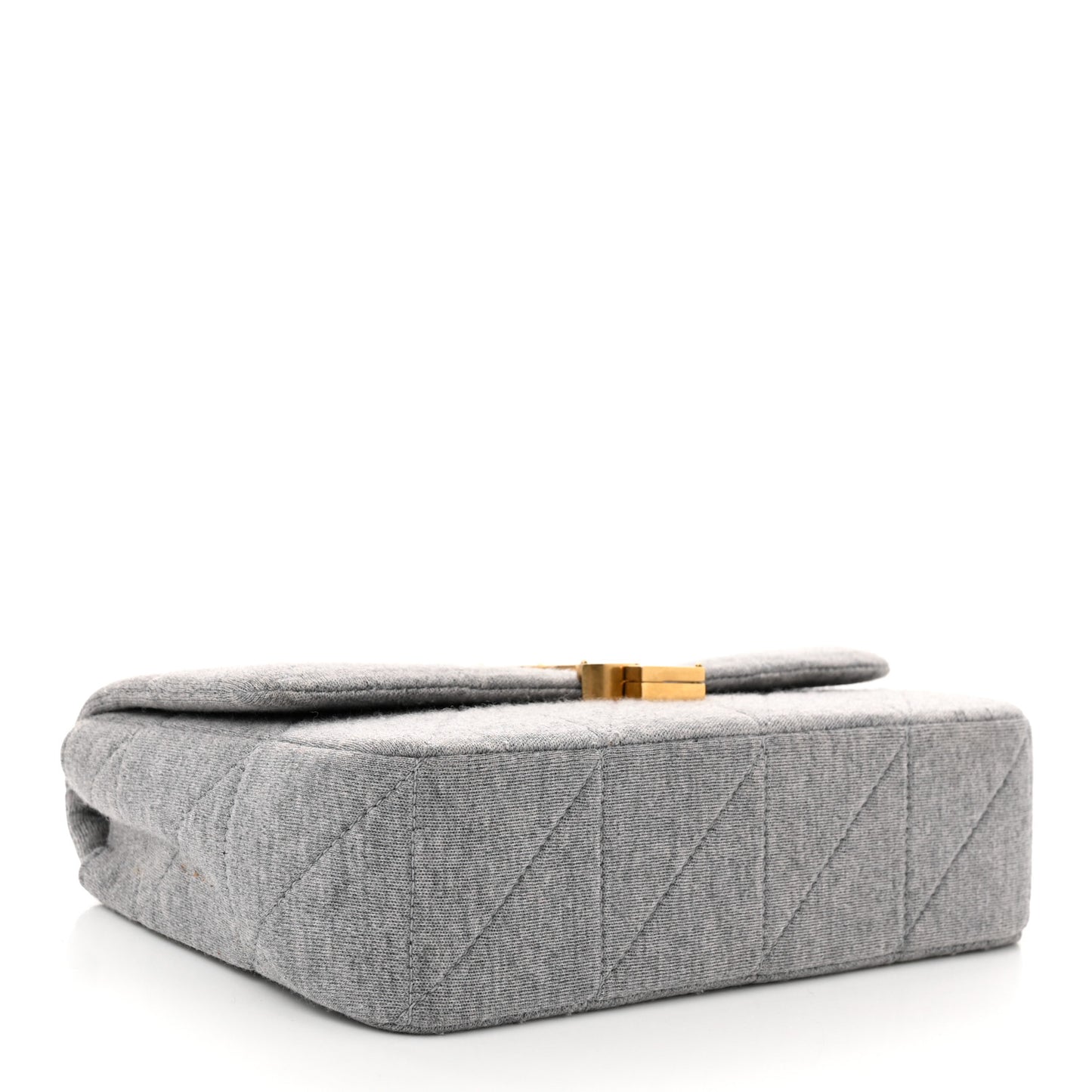 Jersey Wool Patchwork Monogram Medium Jamie Grey