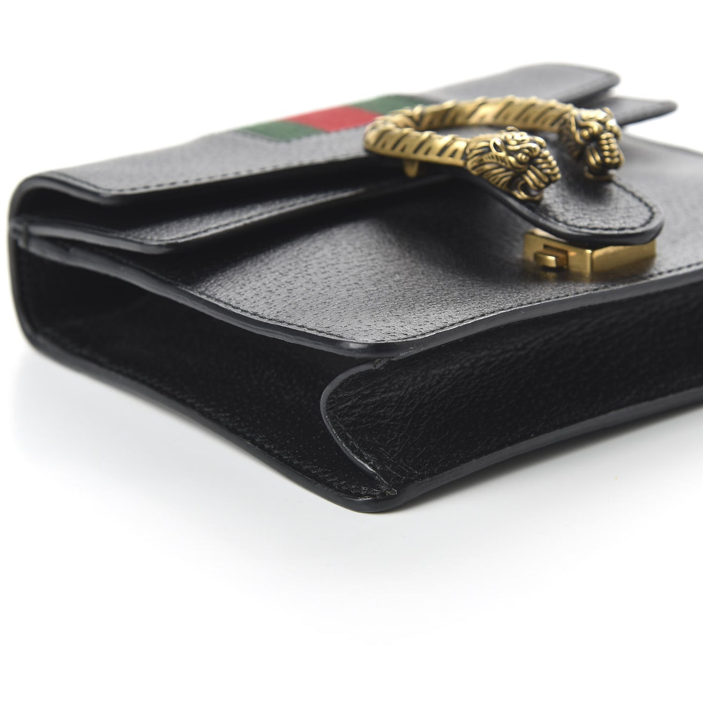 Calfskin Web Mini Dionysus Shoulder Bag Black