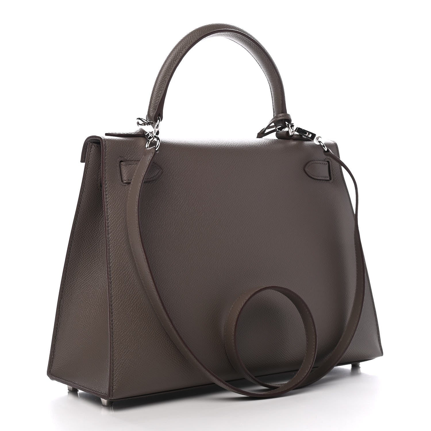 Hermes Epsom Kelly Sellier 28 Etain 3 of 10