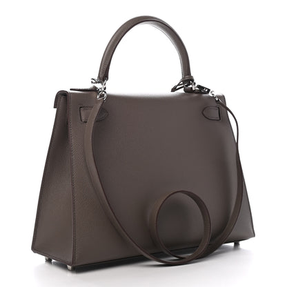 Hermes Epsom Kelly Sellier 28 Etain 3 of 10