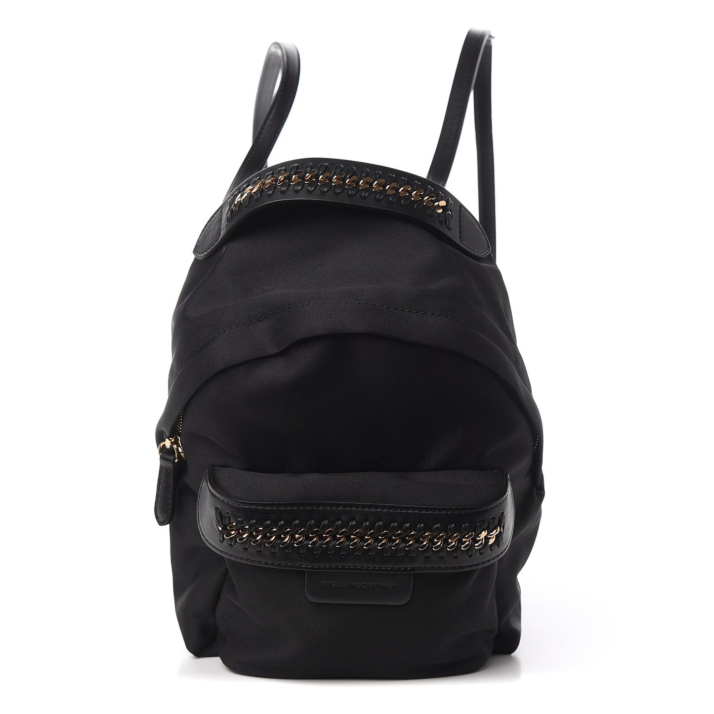 Nylon Eco Alter Nappa Mini Falabella GO Backpack Black