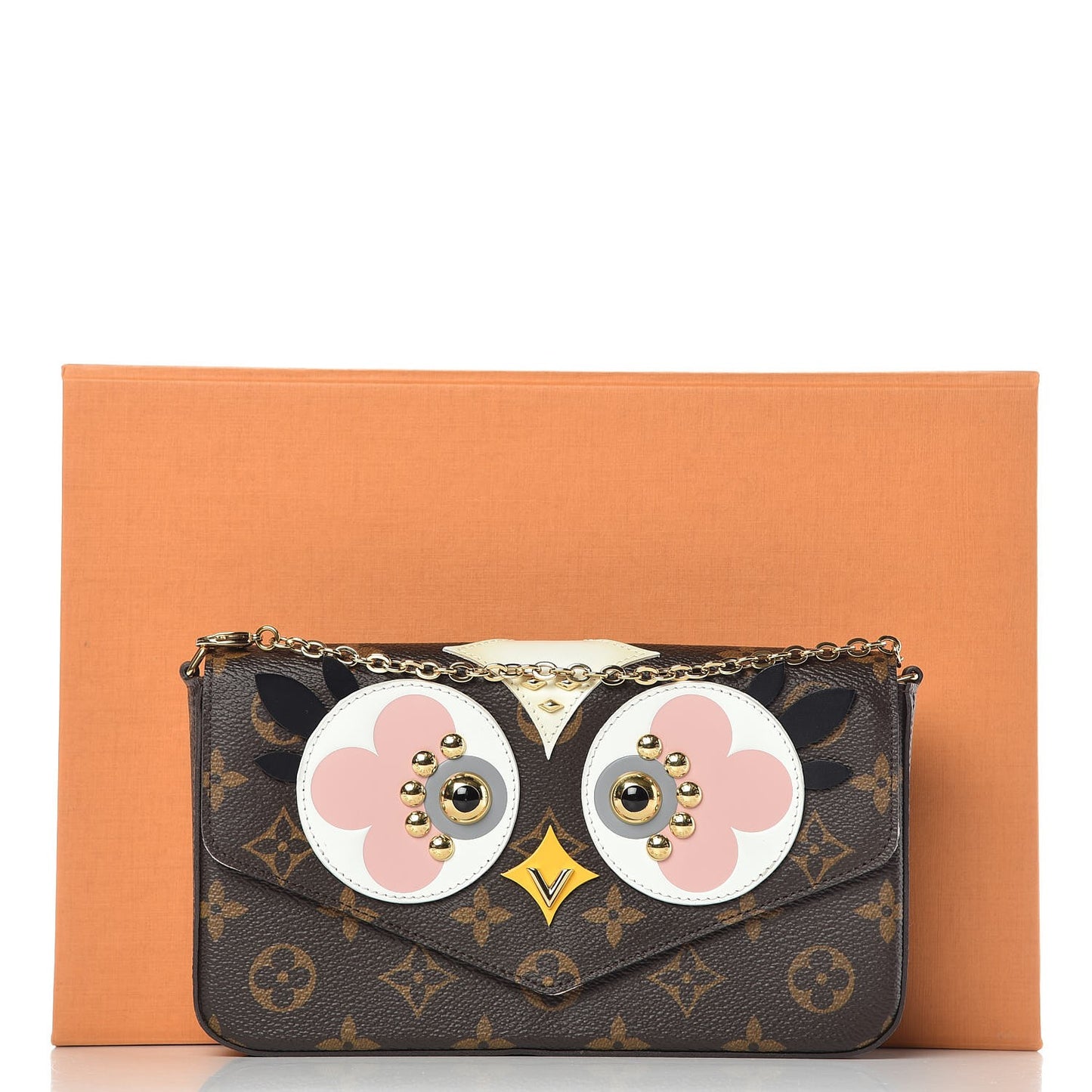 Monogram Lovely Birds Pochette Felicie Chain Wallet
