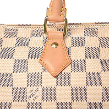 Louis Vuitton Damier Azur Speedy 30 9 of 10