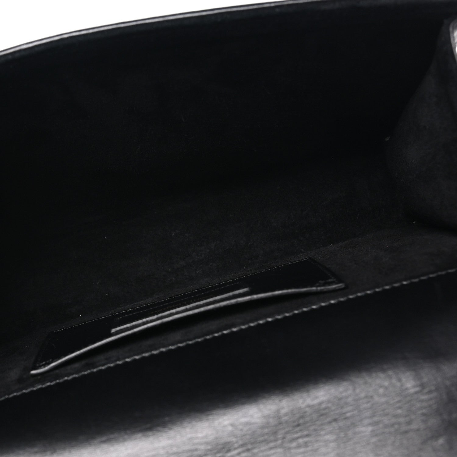 Saint Laurent Smooth Calfskin Medium Classic Monogram Kate Tassel Satchel Black 5 of 9