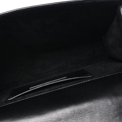 Saint Laurent Smooth Calfskin Medium Classic Monogram Kate Tassel Satchel Black 5 of 9