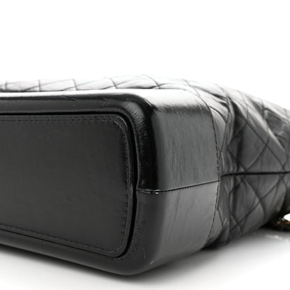 Chanel Aged Calfskin Quilted Maxi Gabrielle Hobo Black 10 of 15