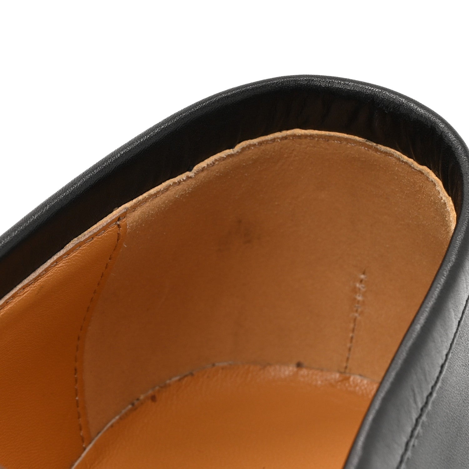Gucci Calfskin Horsebit Mens Jordaan Loafers 8 Black 9 of 12
