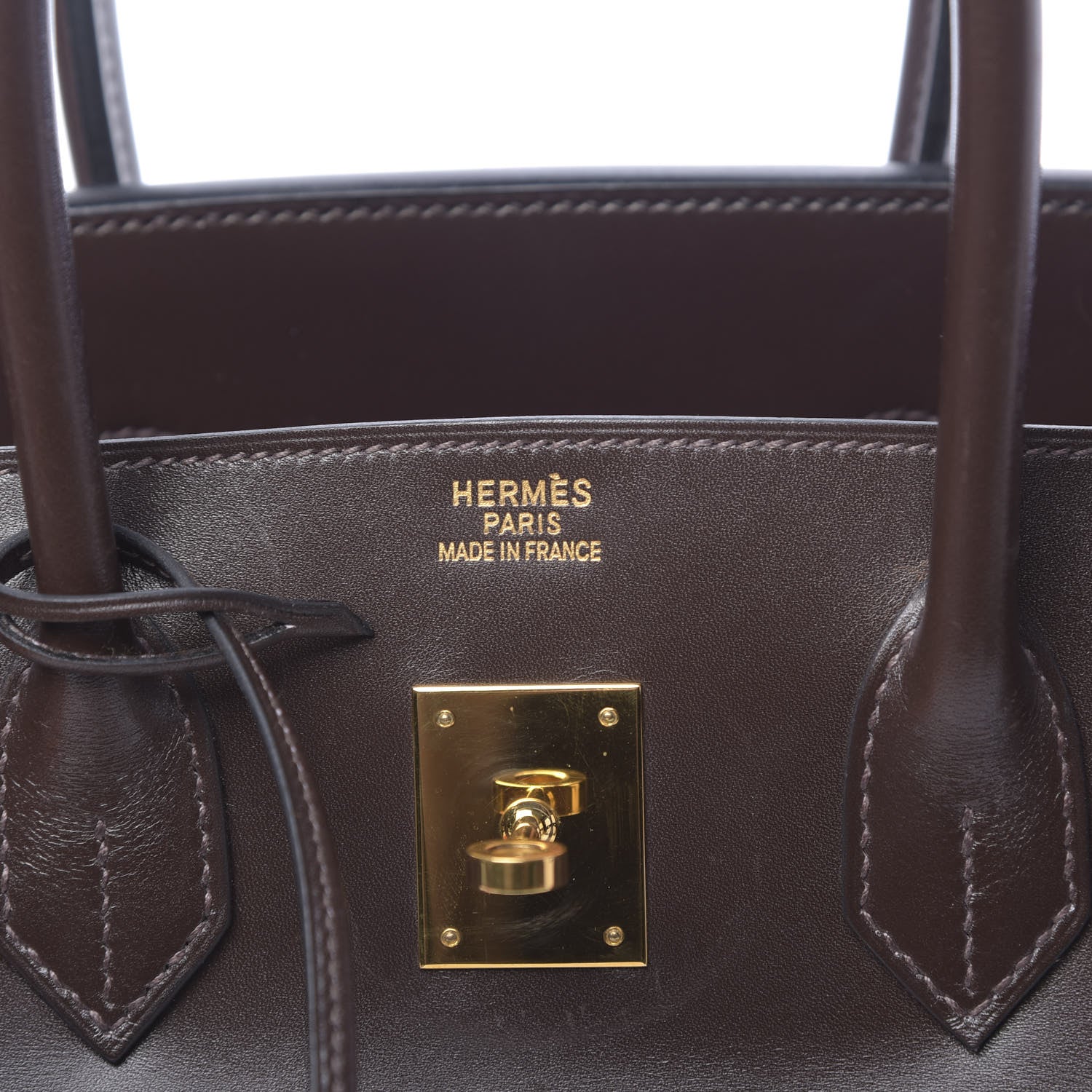 Hermes Box Bi-Color Birkin 35 Raisin Cyclamen 5 of 10