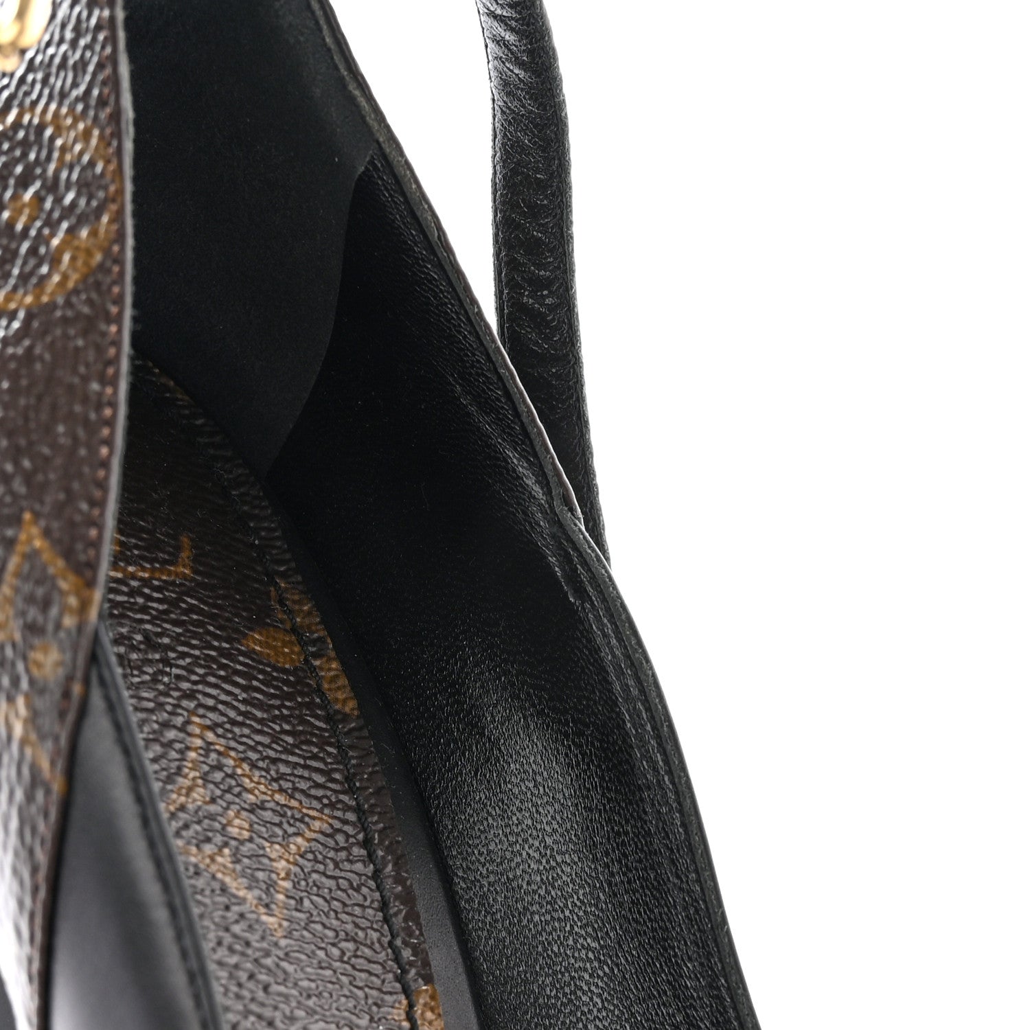 Louis Vuitton Calfskin Monogram Afterglow Platform Pumps 39.5 Black 11 of 13