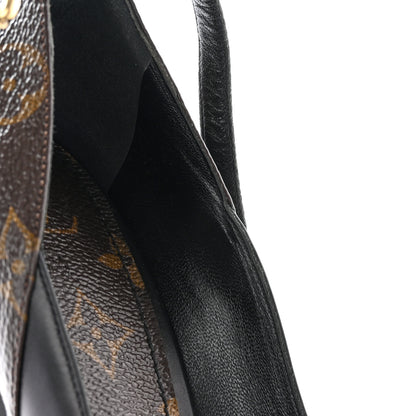 Louis Vuitton Calfskin Monogram Afterglow Platform Pumps 39.5 Black 11 of 13