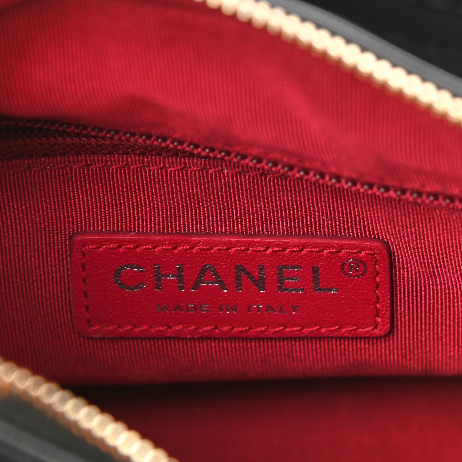 Chanel Aged Calfskin Quilted Small Gabrielle Hobo Black 6 of 10