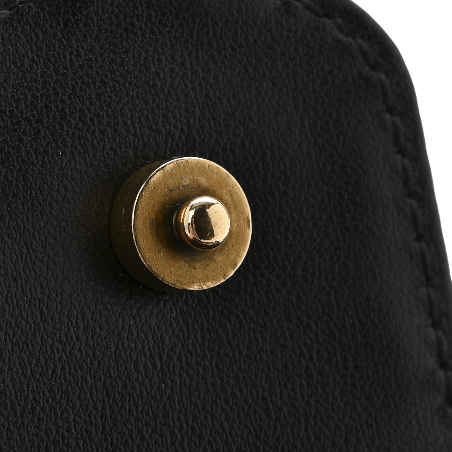 Calfskin Matelasse Super Mini GG Marmont Shoulder Bag Black